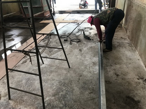 雲林斗六機械設備平台安裝施工