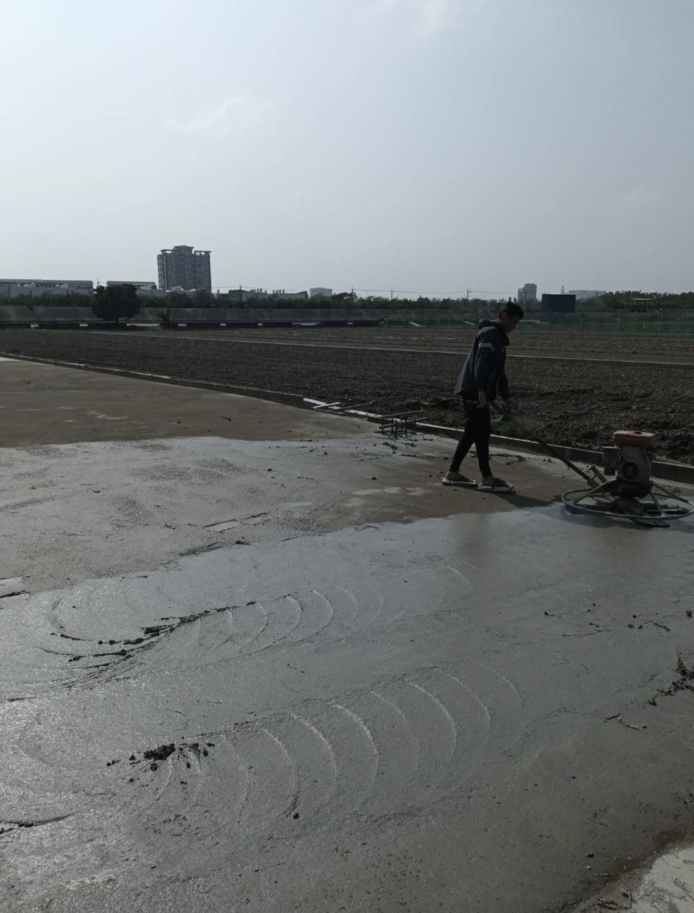 西螺鎮地板填土 水溝 鋼筋混凝土 粉光