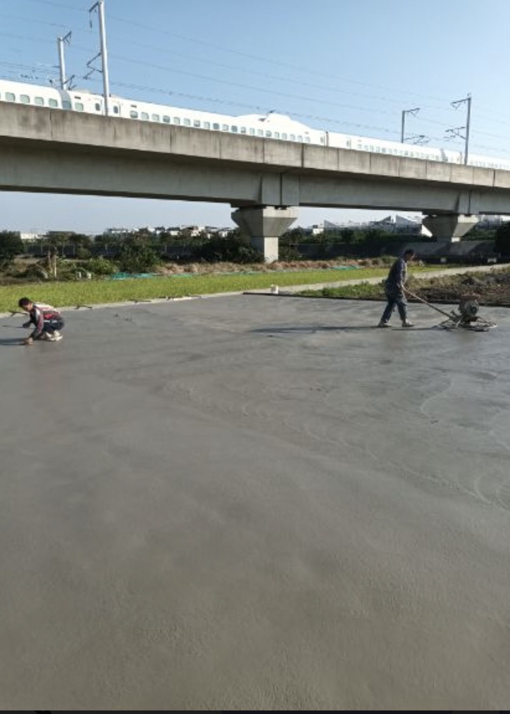 西螺鎮地板填土 水溝 鋼筋混凝土 粉光