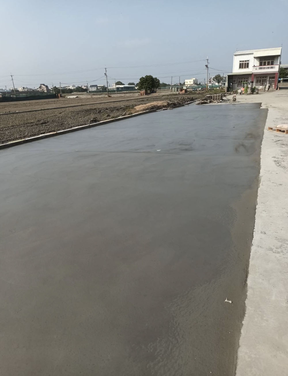 西螺鎮地板填土 水溝 鋼筋混凝土 粉光