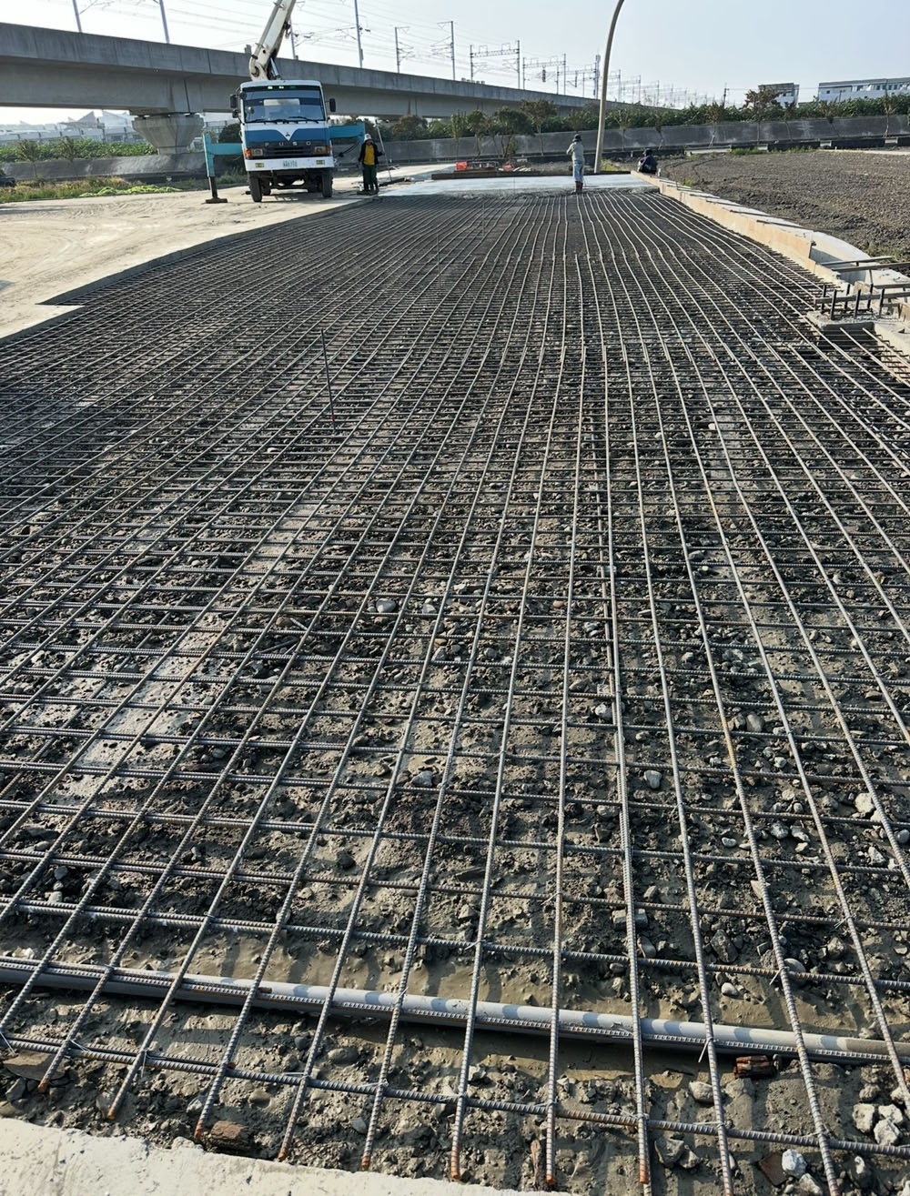 西螺鎮地板填土 水溝 鋼筋混凝土 粉光