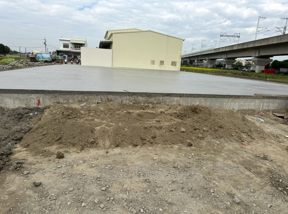 西螺鎮地板填土 水溝 鋼筋混凝土 粉光