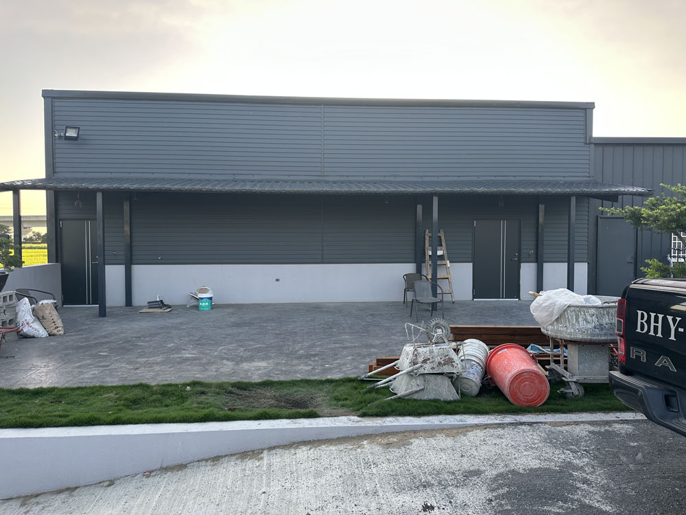 虎尾交誼廳 鐵皮屋 泥作 裝潢 水電工程